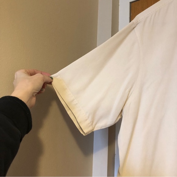 Tommy Bahama Silky Button Down Short Sleeve Shirt Top Mens Sz M - Picture 9 of 14